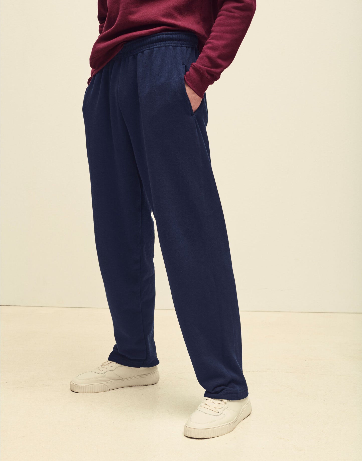64032 FOTL Mens Classic Open Hem Jog Pants