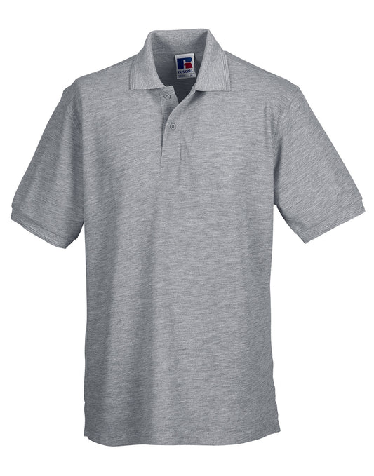 599M Russell Hardwearing Polycotton Polo