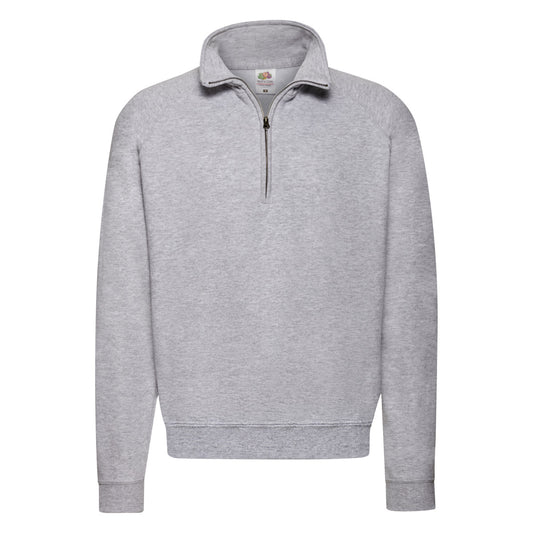 62114 FOTL Mens Classic Zip Neck Sweat
