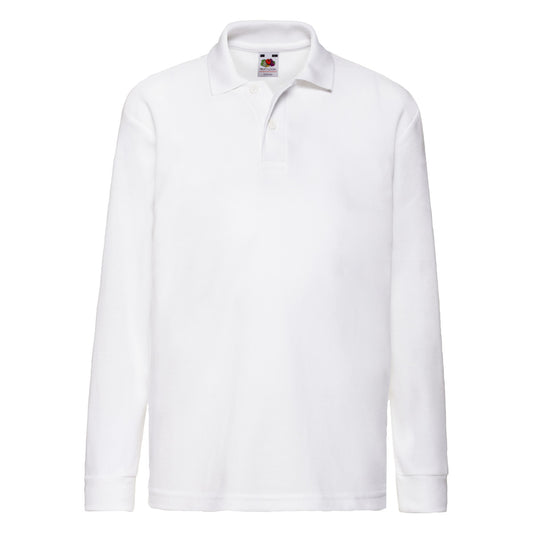 63201 FOTL Kids 65/35 Long Sleeve Polo