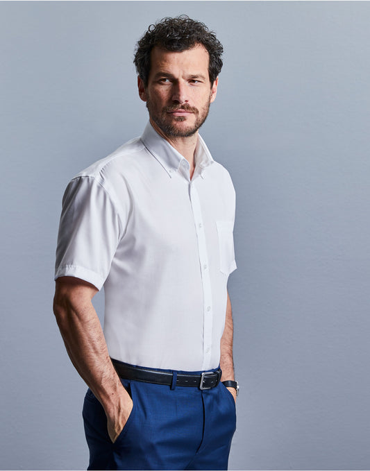Russell Collection Mens Non-Iron Shirt