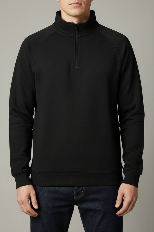 62288 FOTL Iconic Premium Zip Neck Sweat
