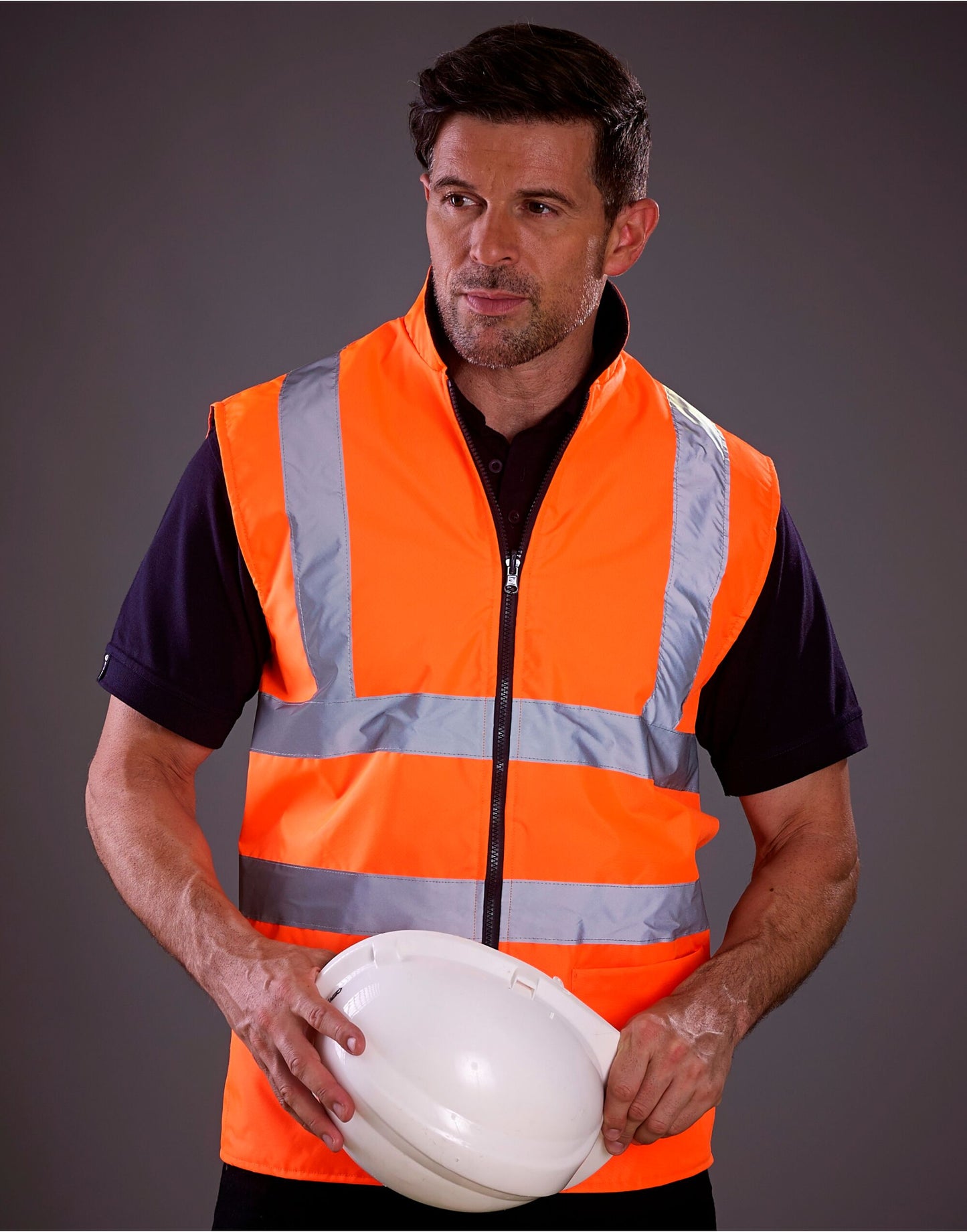 Yoko Hi-Vis Reversible Fleece Vest