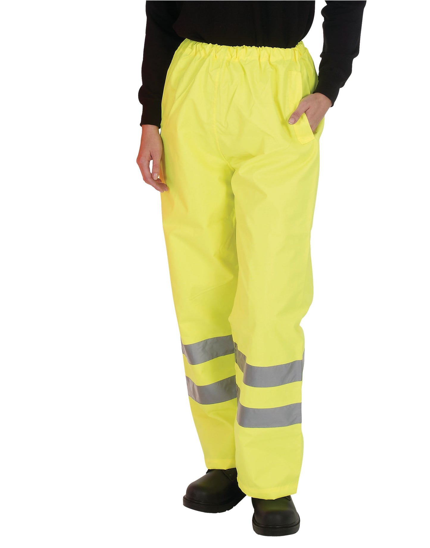 Yoko Hi-Vis Waterproof Contractor Trousers