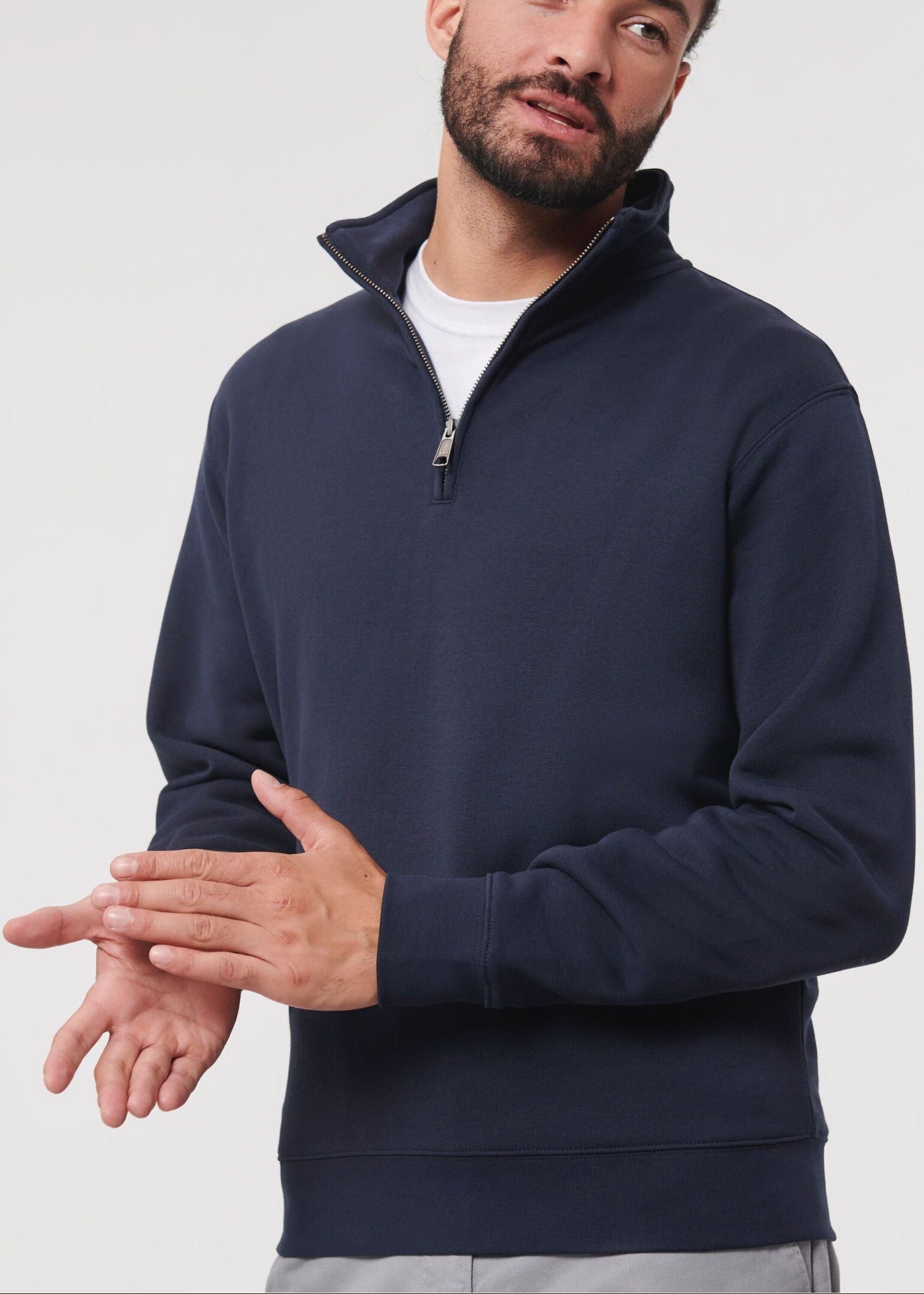 Zip Neck Sweats