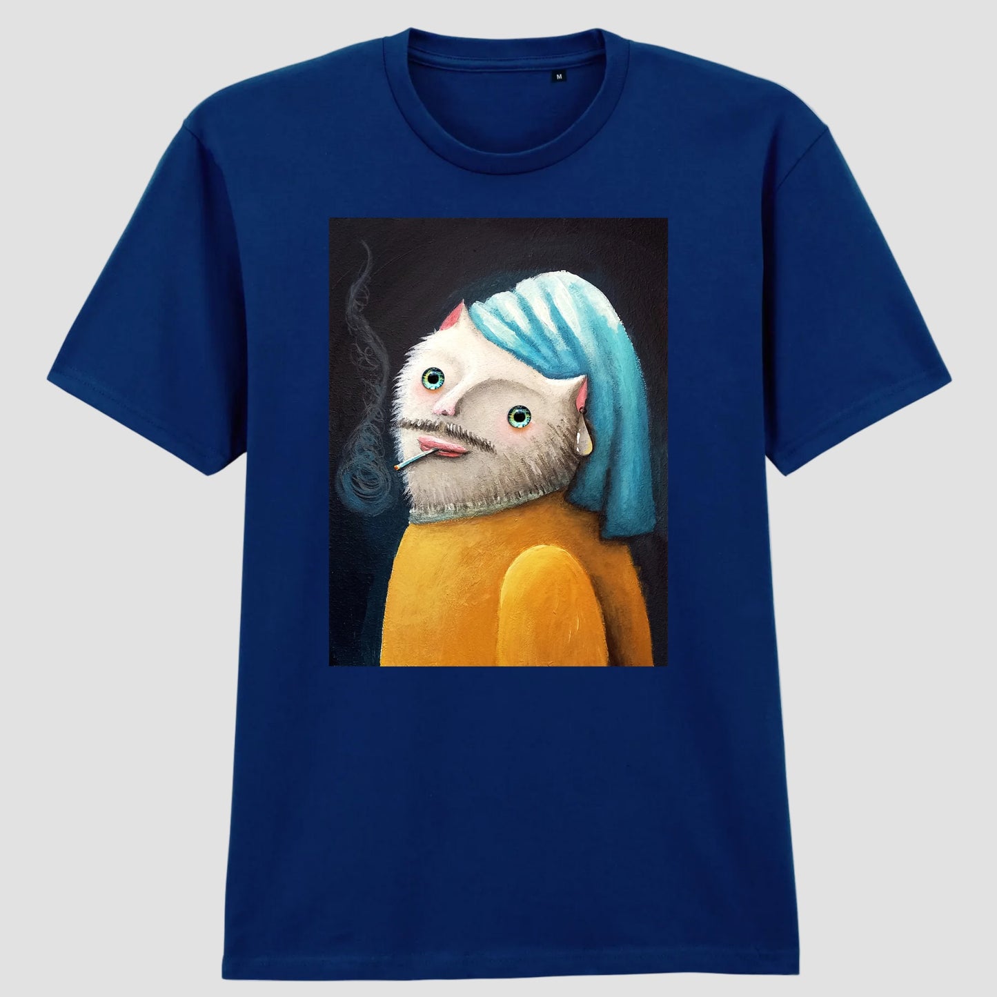 Cat with a Pearl Earring T-Shirt