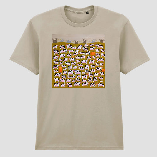 Which cow decided to ruin Halloween? T-Shirt