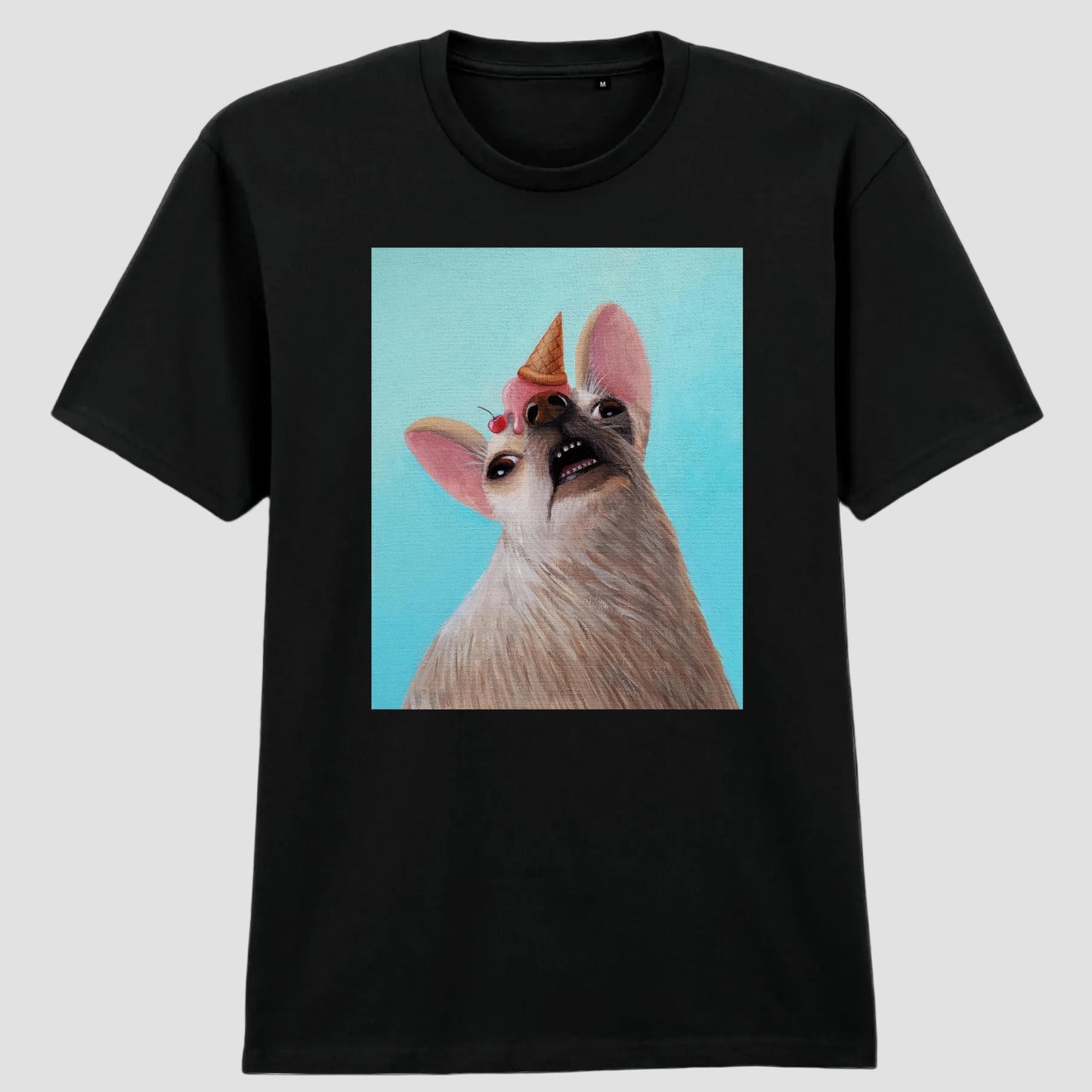 Cherry unicorn dog ice cream T-Shirt