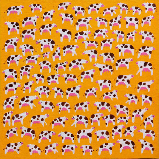 How many cows found sunglasses? T-Shirt