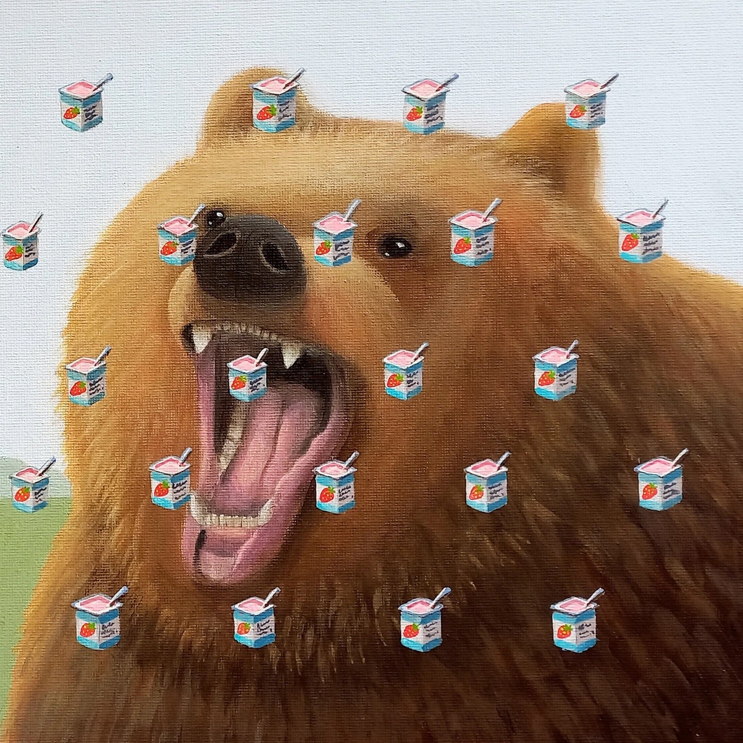 Bear with strawberry yoghurt T-Shirt