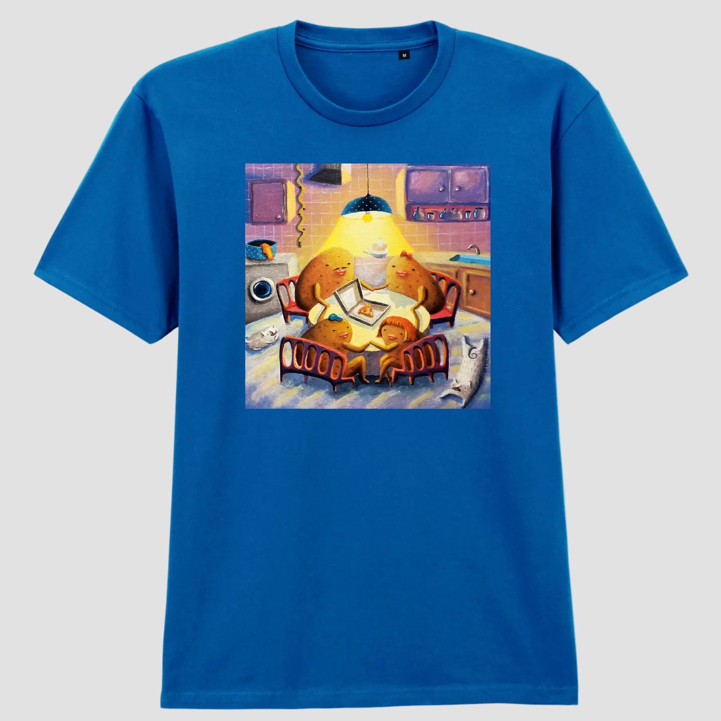 Potatoes Summon the Spirit of a Pizza Delivery Man T-Shirt