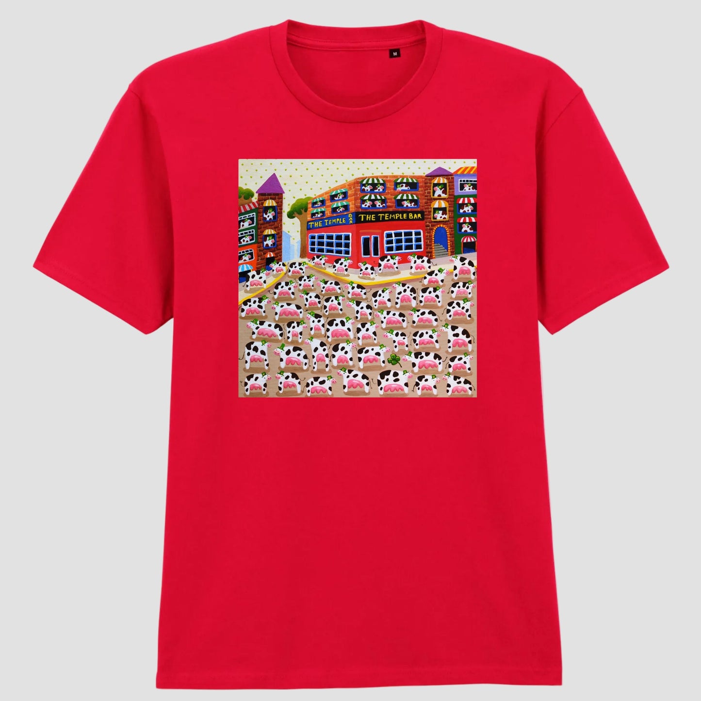 Hidden cow in The Temple Bar, Ireland, Dublin T-Shirt