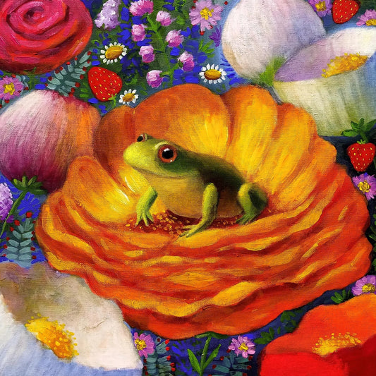 Flower frog T-Shirt