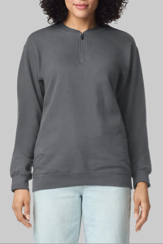 SF008 Gildan Softstyle Midweight 1/4 Zip Sweat