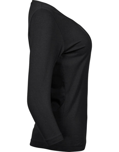 Tee Jays Ladies 3/4 Sleeve Stretch Tee