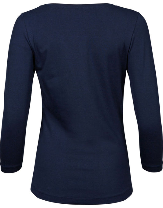 Tee Jays Ladies 3/4 Sleeve Stretch Tee