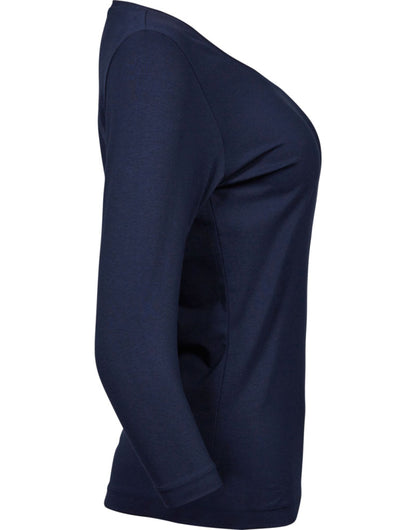 Tee Jays Ladies 3/4 Sleeve Stretch Tee