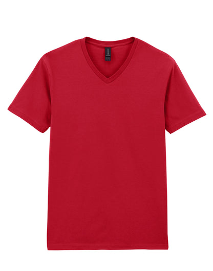 64V00 Gildan Softstyle Adult V-Neck T-Shirt