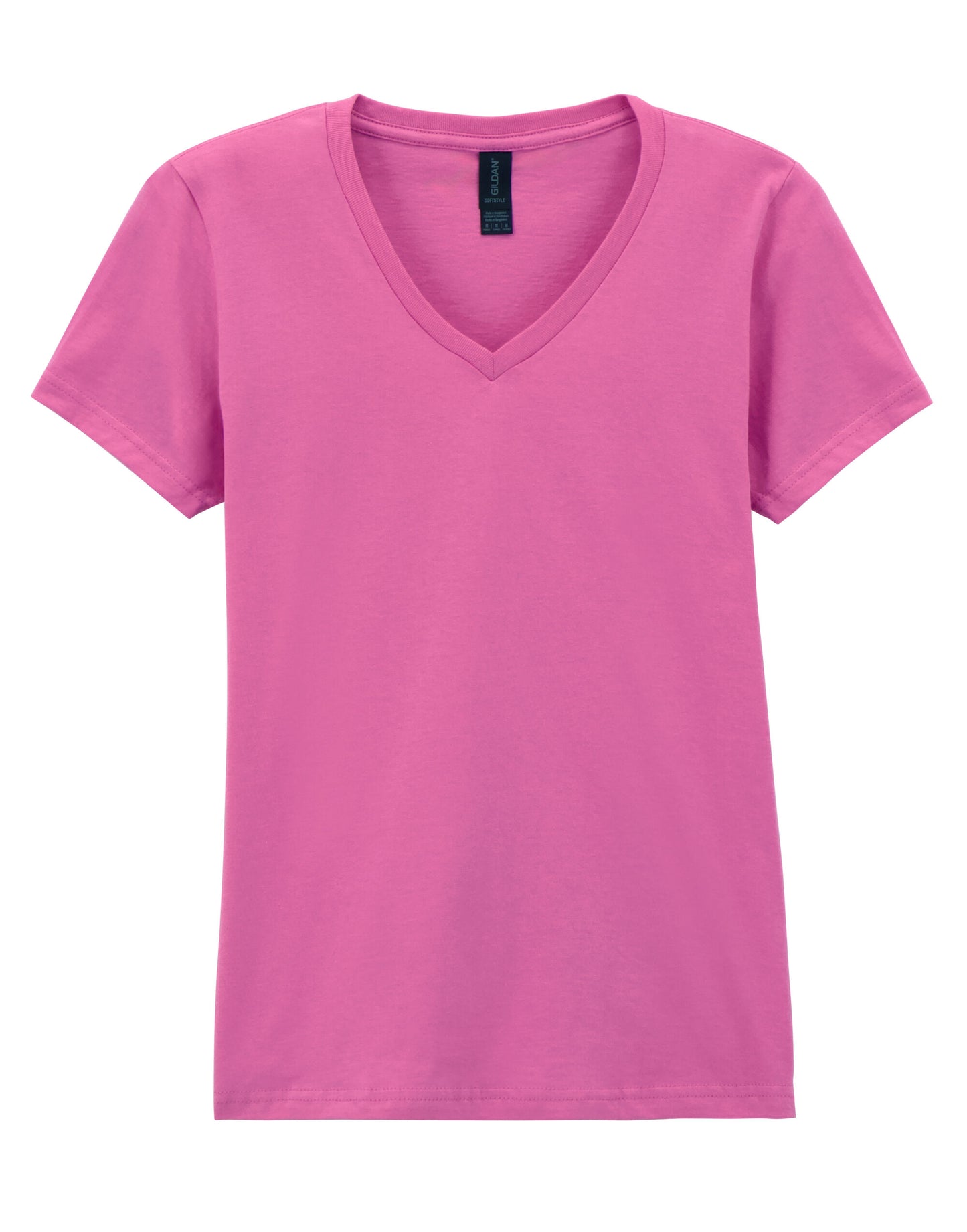 64V00L Gildan Softstyle Ladies V-Neck T-Shirt