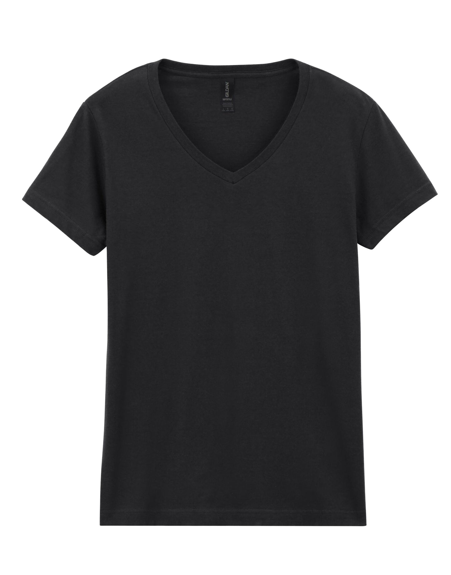 64V00L Gildan Softstyle Ladies V-Neck T-Shirt