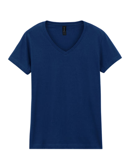 64V00L Gildan Softstyle Ladies V-Neck T-Shirt