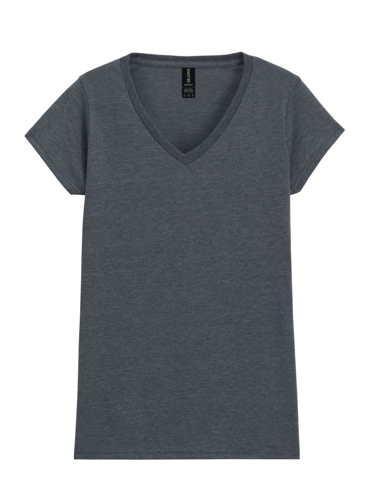 64V00L Gildan Softstyle Ladies V-Neck T-Shirt
