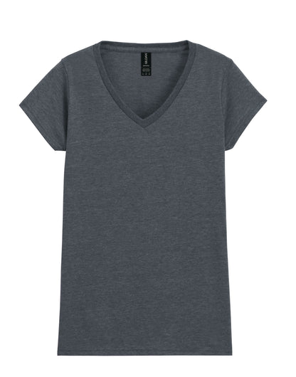 64V00L Gildan Softstyle Ladies V-Neck T-Shirt