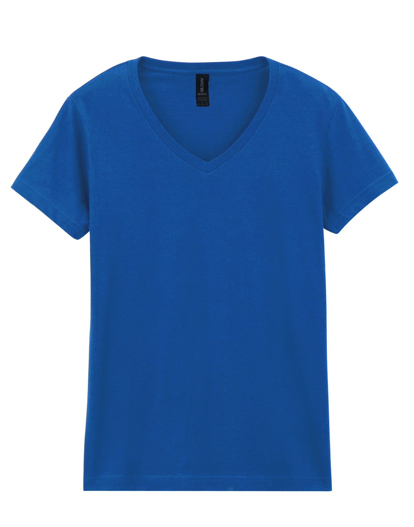 64V00L Gildan Softstyle Ladies V-Neck T-Shirt