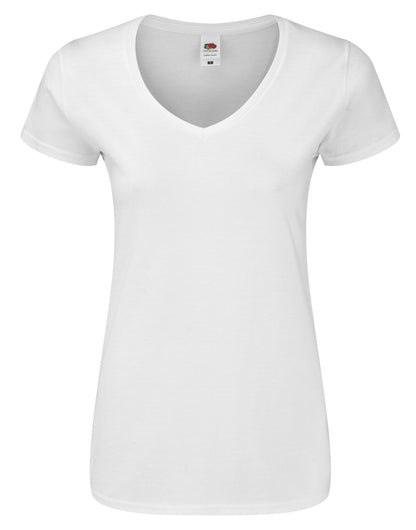 61444 FOTL Ladies Iconic 150 V-Neck T