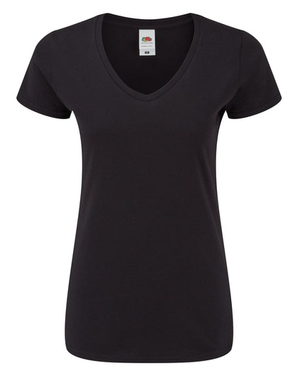 61444 FOTL Ladies Iconic 150 V-Neck T