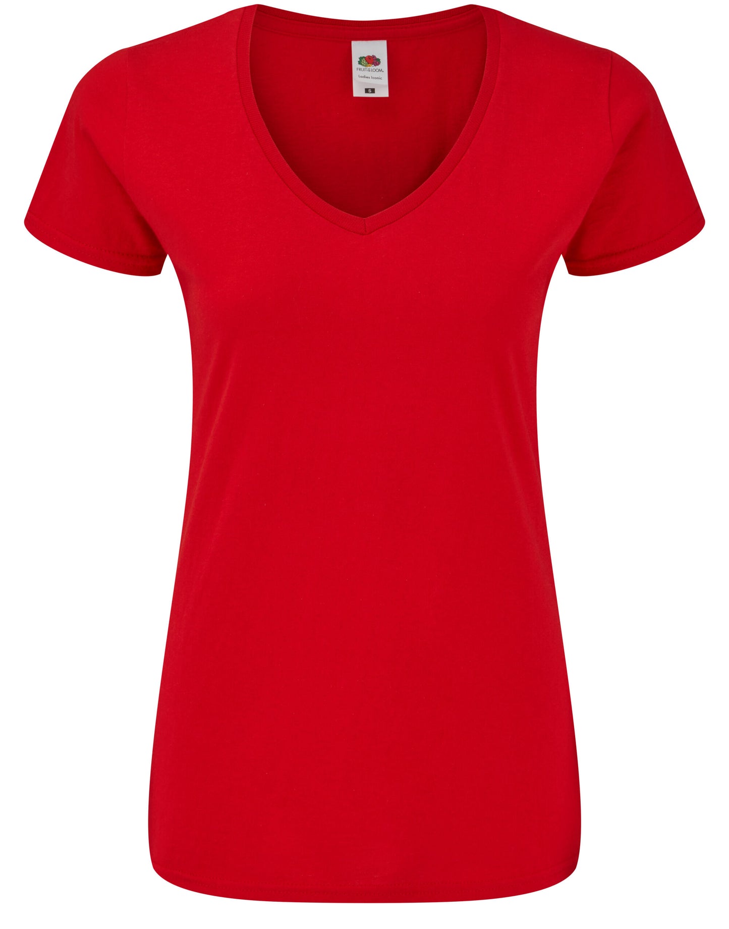61444 FOTL Ladies Iconic 150 V-Neck T
