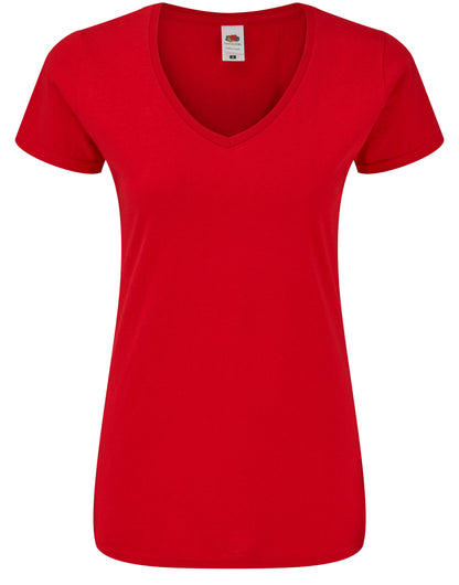 61444 FOTL Ladies Iconic 150 V-Neck T