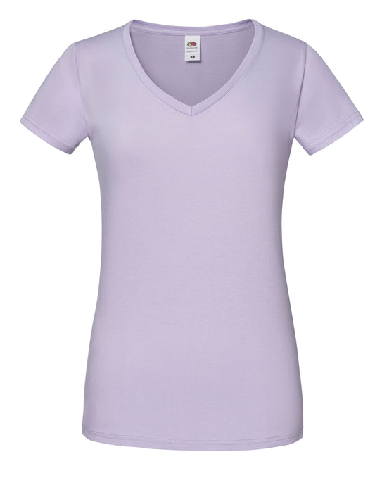 61444 FOTL Ladies Iconic 150 V-Neck T