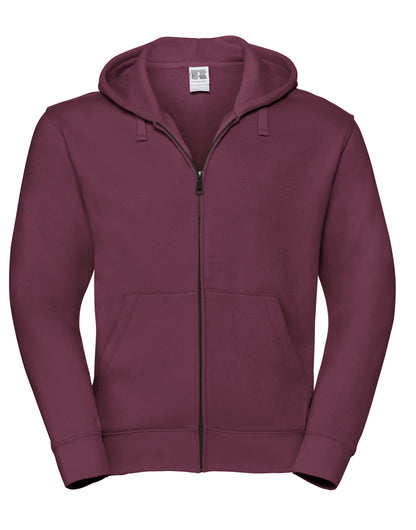 266M Russell Mens Authentic Zipped Hood Jkt