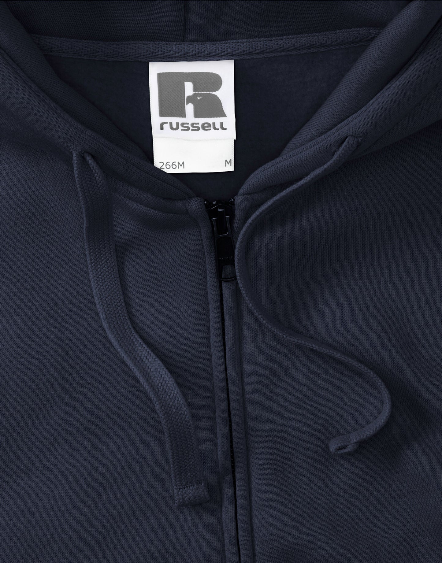 266M Russell Mens Authentic Zipped Hood Jkt