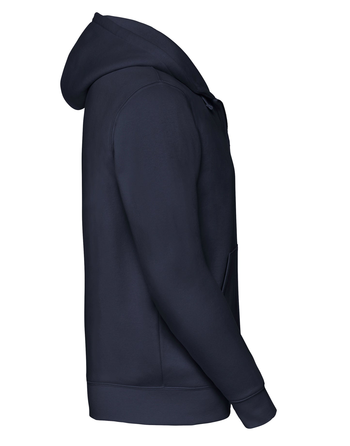 266M Russell Mens Authentic Zipped Hood Jkt