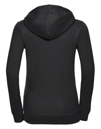 266F Russell Ladies Authentic Zipped Hood Jkt