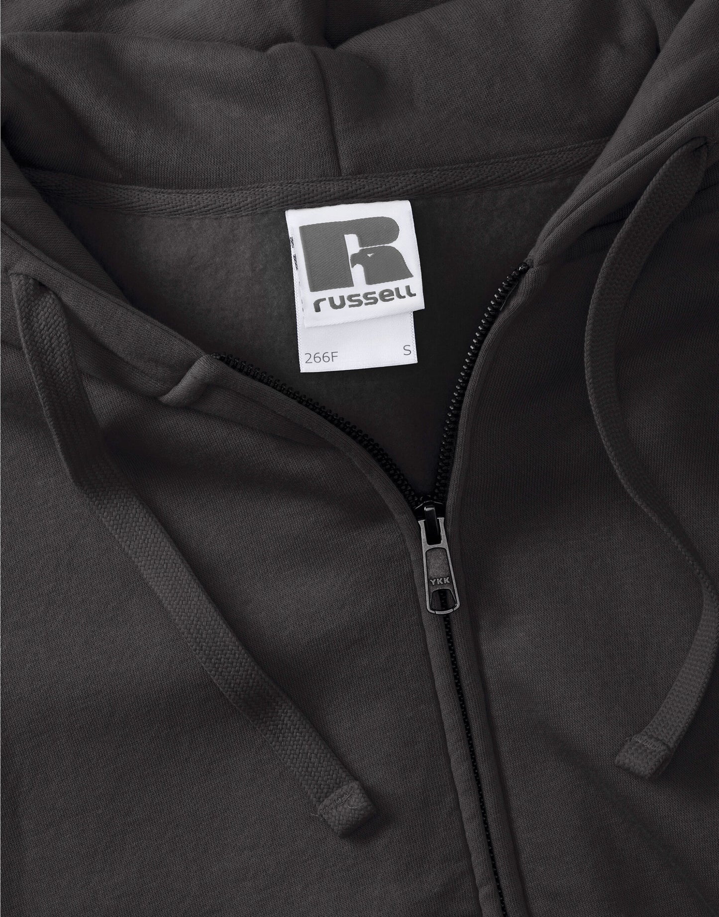 266F Russell Ladies Authentic Zipped Hood Jkt