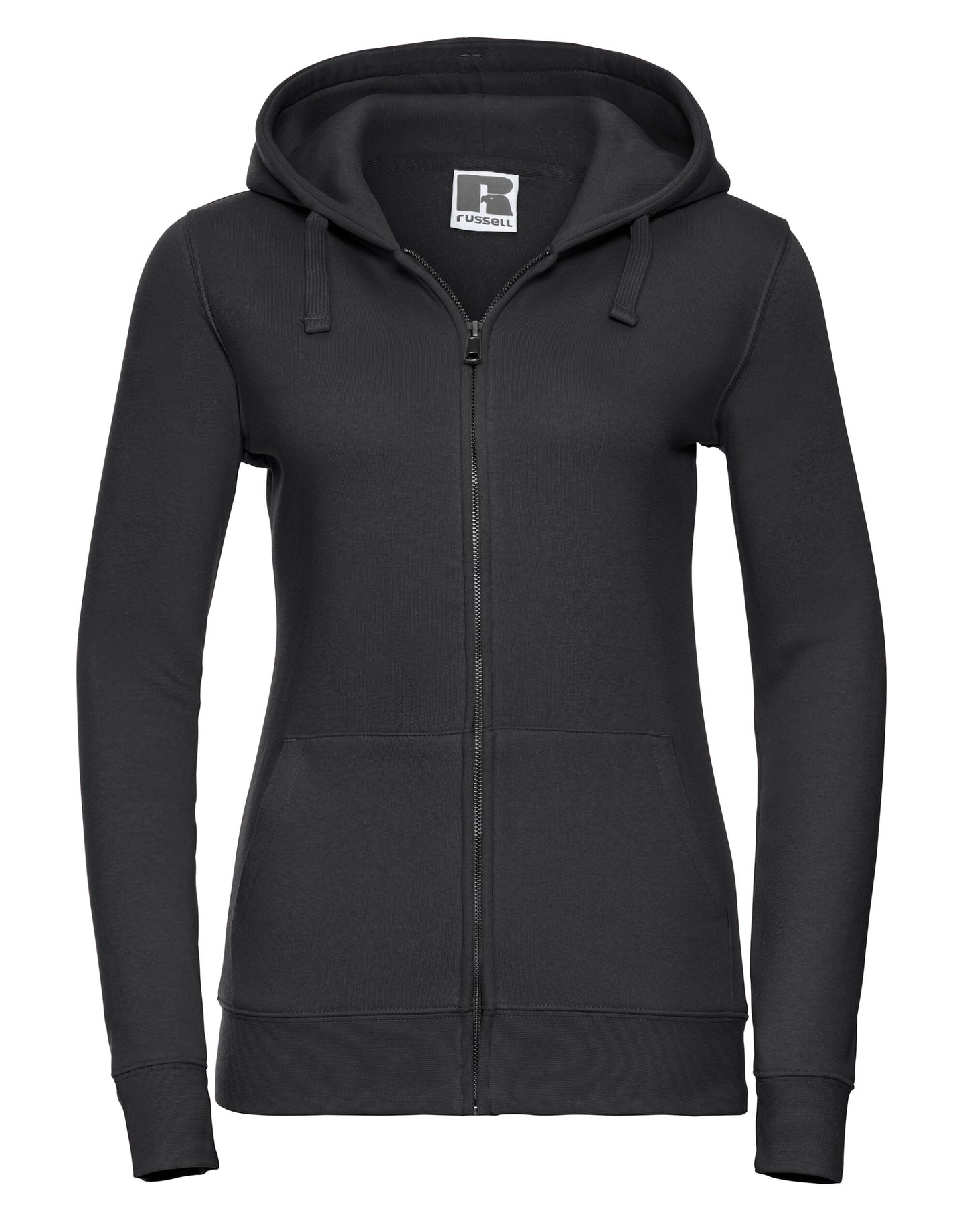 266F Russell Ladies Authentic Zipped Hood Jkt