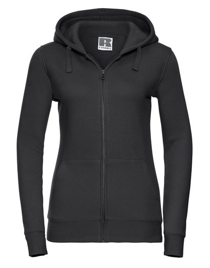 266F Russell Ladies Authentic Zipped Hood Jkt
