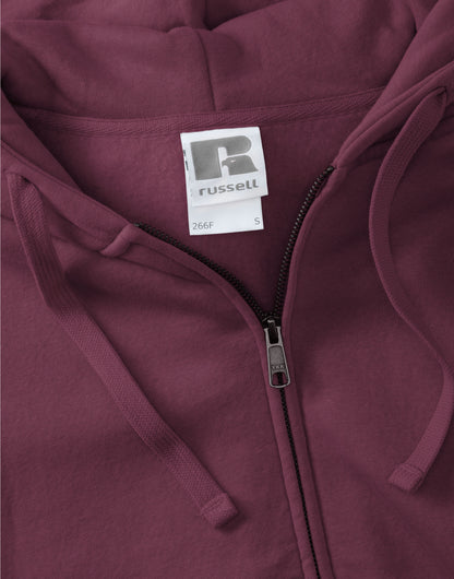 266F Russell Ladies Authentic Zipped Hood Jkt