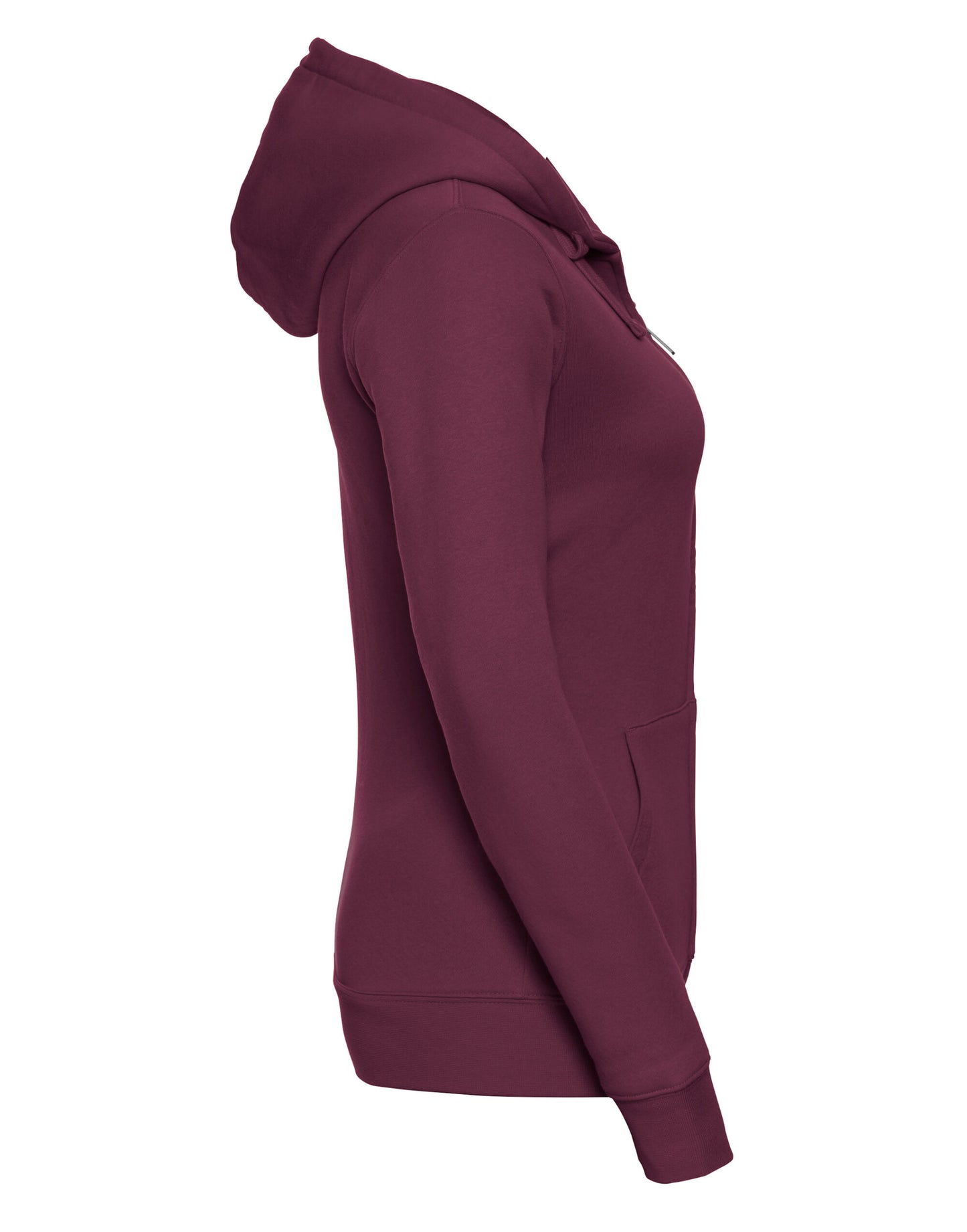 266F Russell Ladies Authentic Zipped Hood Jkt