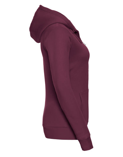 266F Russell Ladies Authentic Zipped Hood Jkt