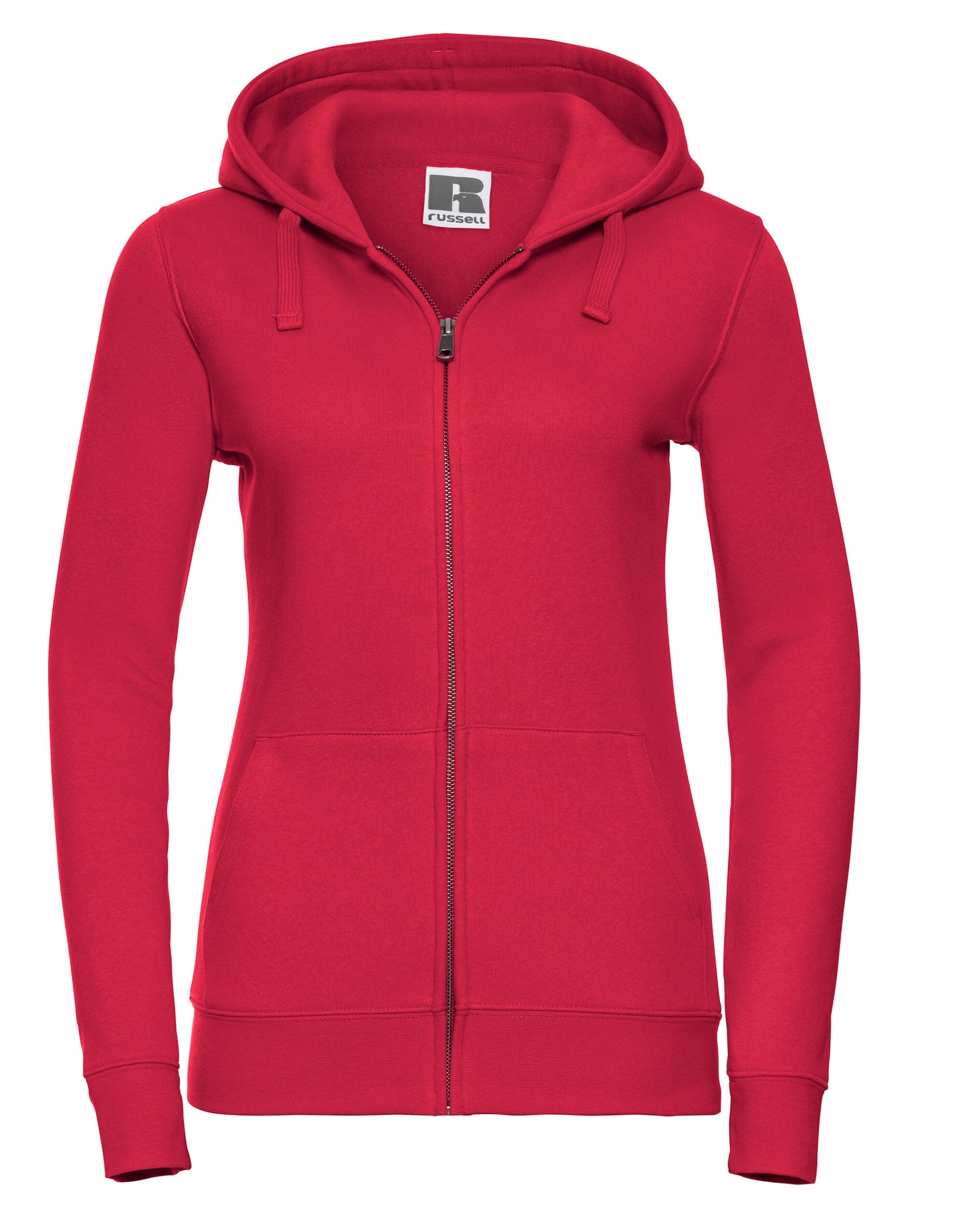 266F Russell Ladies Authentic Zipped Hood Jkt