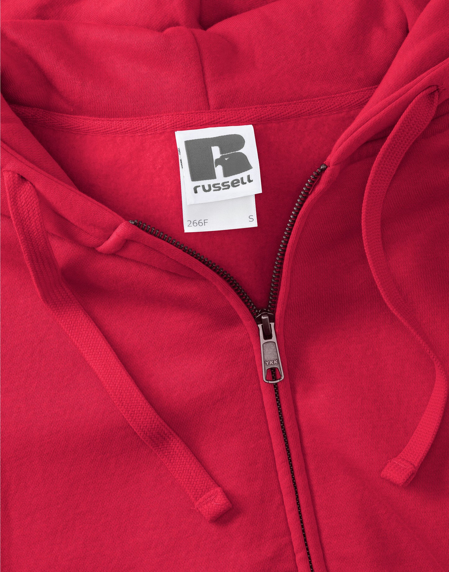 266F Russell Ladies Authentic Zipped Hood Jkt