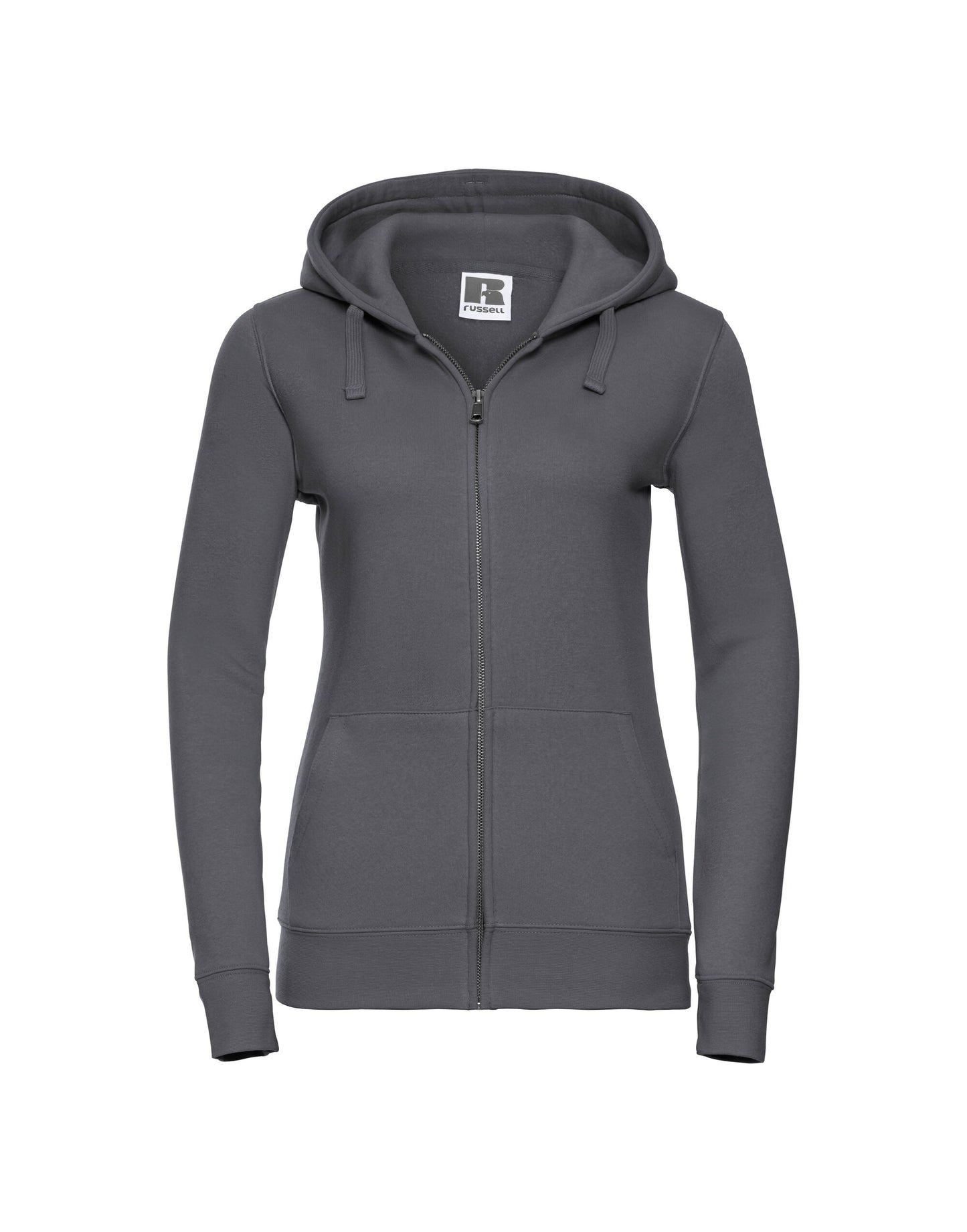 266F Russell Ladies Authentic Zipped Hood Jkt