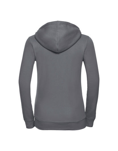 266F Russell Ladies Authentic Zipped Hood Jkt