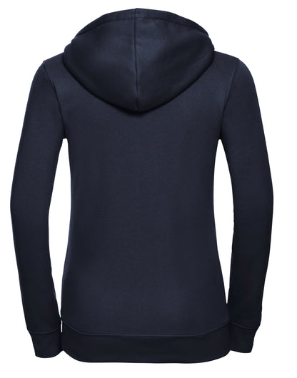 266F Russell Ladies Authentic Zipped Hood Jkt