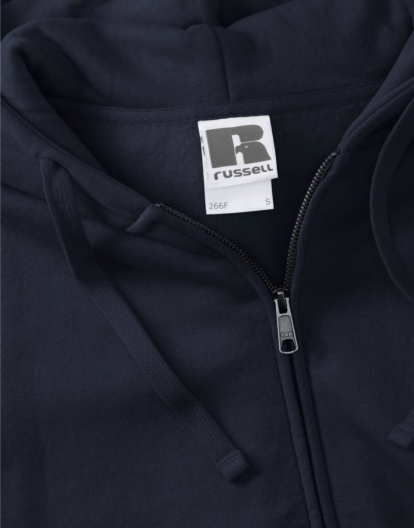 266F Russell Ladies Authentic Zipped Hood Jkt