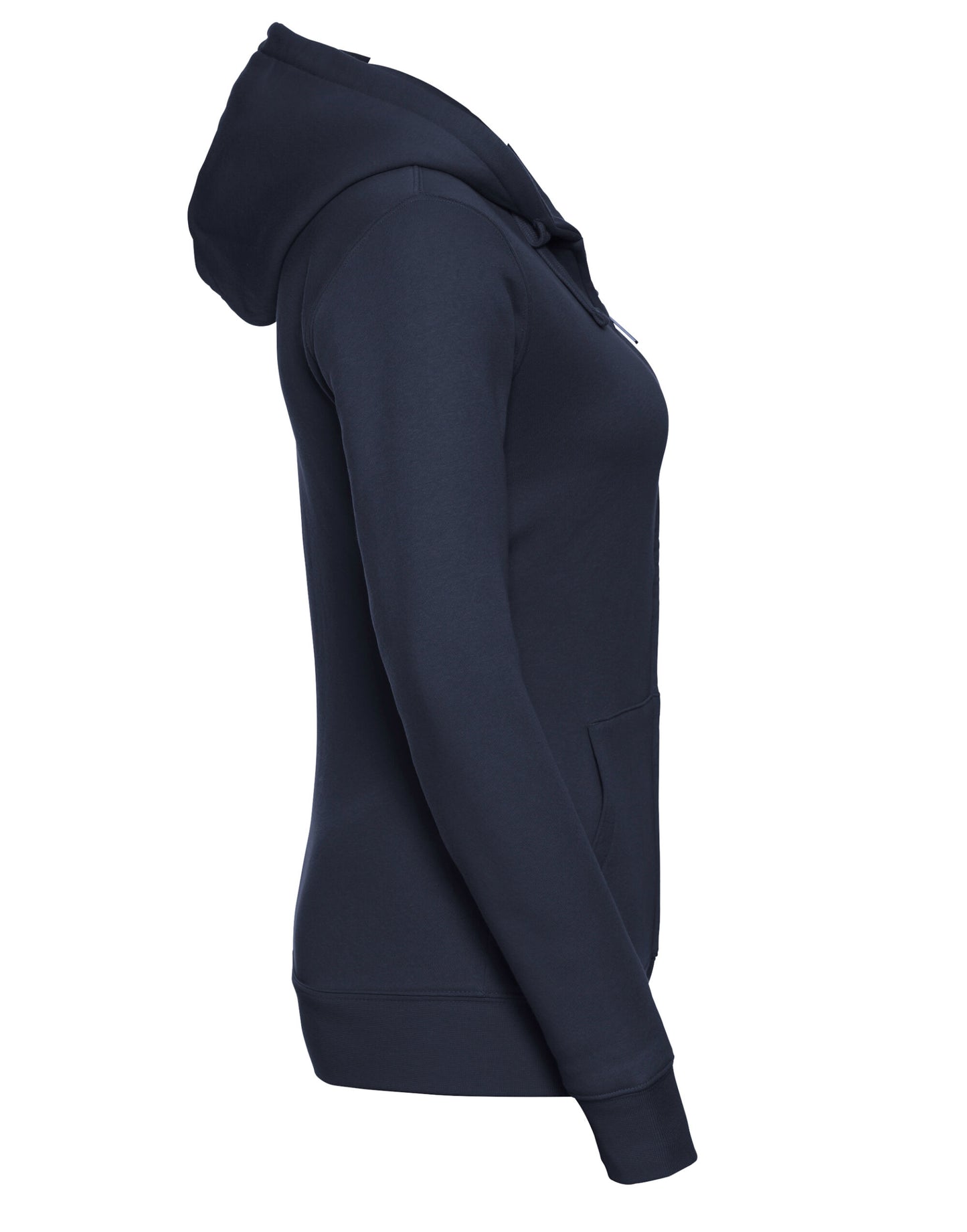 266F Russell Ladies Authentic Zipped Hood Jkt